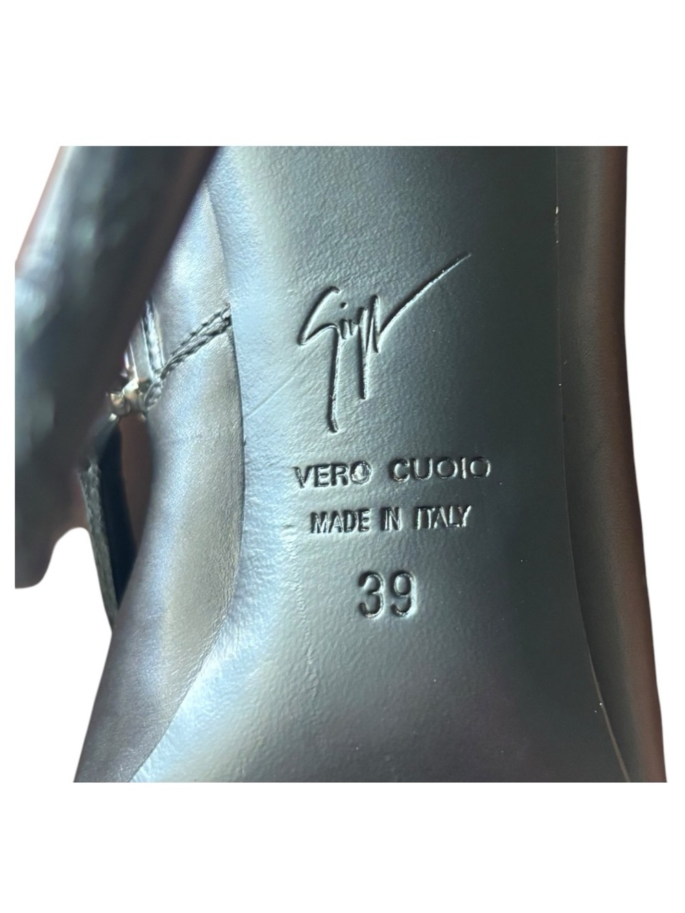 Giuseppe Zanotti Asymmetrical Zip Heeled Ankle Boot - Picture 2 of 9